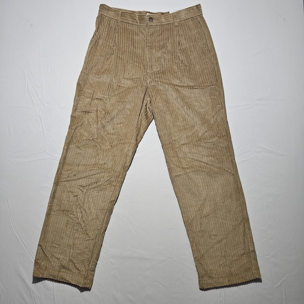 Mode‎ of One Men's Relaxed Fit Corduroy Pants Medium Brown Size 31